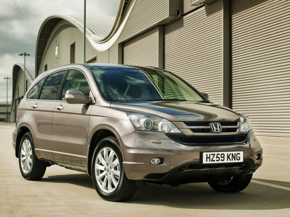 Коврики текстильные "Комфорт" для Honda CR-V III (suv / RE) 2009 - 2012, ые, 3шт.