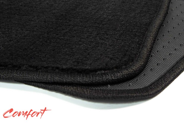 Коврики текстильные "Комфорт" для Ford Focus III 2014 - 2019, черные, 5шт.