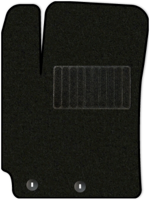 Коврики текстильные "Стандарт" для Kia Rio IV (седан / FB) 2020 - Н.В., черные, 1шт.