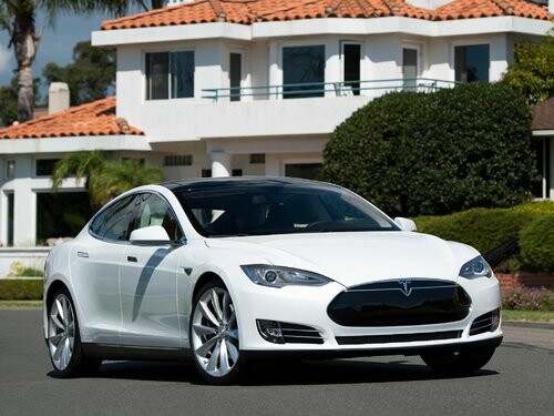 Коврики текстильные "Комфорт" для Tesla Model S (лифтбек) 2012 - Н.В., ые, 3шт.