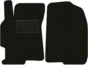 Коврики текстильные "Стандарт" для Mazda 6 II (седан / GH) 2007 - 2010, черные, 2шт.