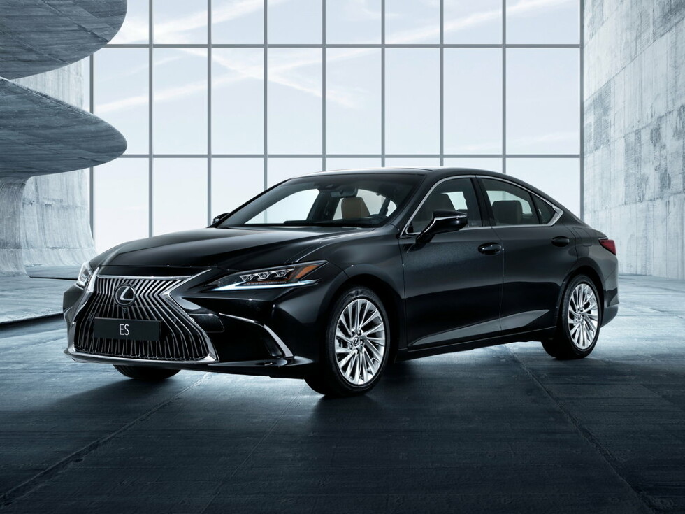 Коврики текстильные "Комфорт" для Lexus ES250 (седан / XV70) 2018 - Н.В., черные, 5шт.