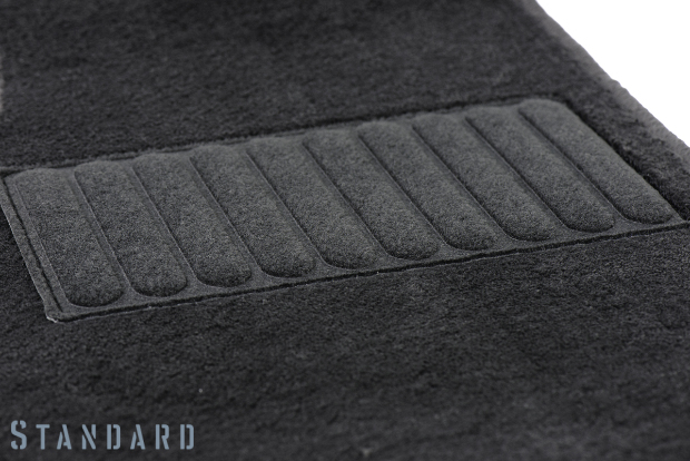 Коврики текстильные "Стандарт" для Mazda 6 (седан / GH) 2010 - 2012, черные, 2шт.