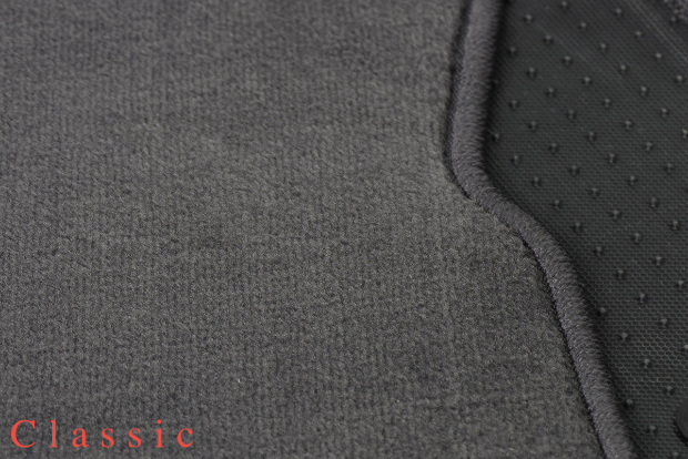 Коврики текстильные "Классик" для Jaguar XJ (седан / X351) 2010 - 2016, темно-серые, 4шт.